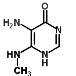CAS#: 45751-74-4， 5-Amino-6-(Methylamino)-4(1H)-Pyrimidinone