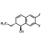 CAS#: 457625-23-9， (1S,2R)-2-Ethyl-6,7-Difluoro-1,2-Dihydro-1-Naphthalenol