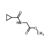 CAS#: 457629-14-0， Methyl N-(Cyclopropylcarbonyl)Glycinate