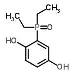 CAS#: 458540-96-0， 2-(Diethylphosphoryl)-1,4-Benzenediol
