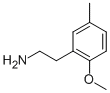 CAS#: 46035-71-6， 2-(2-Methoxy-5-Methylphenyl)Ethanamine