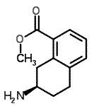 CAS#: 460740-26-5， Methyl (7R)-7-Amino-5,6,7,8-Tetrahydro-1-Naphthalenecarboxylate