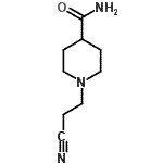 CAS#: 4608-80-4， 1-(2-Cyanoethyl)-4-Piperidinecarboxamide