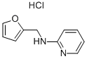 结构式 CAS# 46230-01-7, 呋喃-2-基甲基-吡啶-2-基-胺盐酸盐