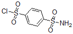 结构式 CAS# 46249-41-6, 4-(氨基磺酰基)-苯磺酰氯