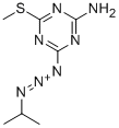 structure of CAS# 4658-28-0, Aziprotryne;4-Azido-N-Isopropyl-6-Methylsulfanyl-1,3,5-Triazin-2-Amine;4-Azido-N-Isopropyl-6-(Methylthio)-1,3,5-Triazin-2-Amine;[4-Azido-6-(Methylthio)-S-Triazin-2-Yl]-Isopropyl-Amine