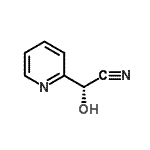 CAS#: 466686-66-8， (2R)-Hydroxy(2-Pyridinyl)Acetonitrile