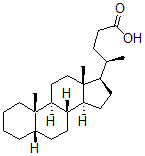 CAS#: 468-98-4， 5beta-Cholanic Acid