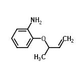 CAS#: 468084-46-0， 2-(3-Buten-2-Yloxy)Aniline