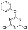 structure of CAS# 4682-78-4, 2,4-Dichloro-6-Phenoxy-1,3,5-Triazine;2,4-Dichloro-6-(Phenoxy)-S-Triazine;Zinc02037661;2,4-Dichloro-6-Phenoxy-S-Triazine
