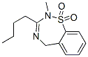 CAS#: 46859-31-8， 3-Butyl-2,5-Dihydro-2-Methyl-1,2,4-Benzothiadiazepine 1,1-Dioxide