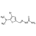 CAS#: 472997-91-4， (2E)-2-{[4-Bromo-5-(Dimethylamino)-2-Furyl]Methylene}Hydrazinecarboxamide