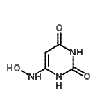 CAS#: 4730-34-1， 6-(Hydroxyamino)-2,4(1H,3H)-Pyrimidinedione