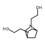 CAS#: 473402-23-2， 2,2'-(2,5-Diazabicyclo[2.2.1]Heptane-2,5-Diyl)Diethanol