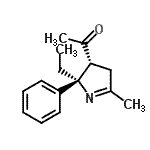 CAS#: 474556-19-9， 1-[(2R,3R)-2-Ethyl-5-Methyl-2-Phenyl-3,4-Dihydro-2H-Pyrrol-3-Yl]Ethanone