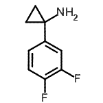CAS#: 474709-85-8， 1-(3,4-Difluorophenyl)Cyclopropanamine