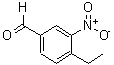 结构式 CAS# 4748-80-5, 4-乙基-3-硝基苯甲醛