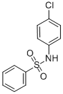 结构式 CAS# 4750-28-1, N-(4-氯苯基)苯磺酰胺