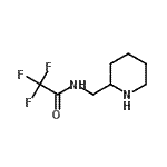 CAS 登录号：475105-33-0， 2,2,2-三氟-N-(2-哌啶基甲基)乙酰胺
