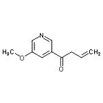 CAS#: 475288-19-8， 1-(5-Methoxy-3-Pyridinyl)-3-Buten-1-One
