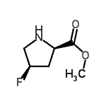 CAS#: 475561-83-2， Methyl (4R)-4-Fluoro-D-Prolinate