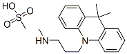 CAS#: 4757-58-8， 9,9-Dimethyl-10-(3-(Methylamino)Propyl)-Acridan Monomethanesulfonate