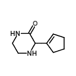 CAS#: 476364-38-2， 3-(1-Cyclopenten-1-Yl)-2-Piperazinone