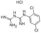 结构式 CAS# 4767-32-2, 1-(2,5-二氯苯基)双胍盐酸盐