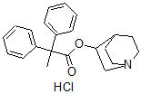 CAS 登录号:4775-90-0, 2,2-二苯丙酸 3-奎宁环酯盐酸盐