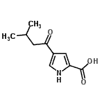 CAS#: 478259-56-2， 4-(3-Methylbutanoyl)-1H-Pyrrole-2-Carboxylic Acid