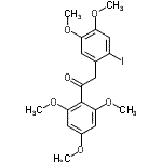 CAS#: 478316-32-4， 2-(2-Iodo-4,5-Dimethoxyphenyl)-1-(2,4,6-Trimethoxyphenyl)Ethanone