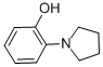 structure of CAS# 4787-77-3, 2-(1-Pyrrolidino)Phenol;2-TETRAHYDRO-1H-PYRROL-1-YLPHENOL;1-(2-Hydroxyphenyl)Pyrrolidine;N-(2-HYDROXYPHENYL)PYRROLIDINE