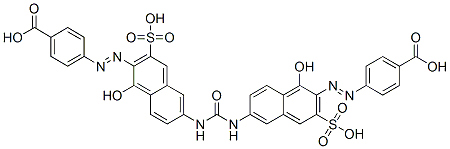 CAS#: 47893-59-4， 4,4'-[Carbonylbis[Imino(1-Hydroxy-3-Sulphonaphthalene-6,2-Diyl)Azo]]Dibenzoic Acid