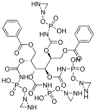 CAS#: 47914-99-8， [(2R,3R,4R,5S)-6-Benzoyloxy-2,3,4,5-Tetrakis(Diaziridin-1-Ylphosphoryl Carbamoyloxy)Hexyl] Benzoate