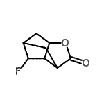 CAS 登录号：479409-46-6， 8-氟-4-氧杂三环[4.2.1.0<sup>3,7</sup>]壬烷-5-酮