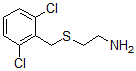 结构式 CAS# 48133-71-7, 2-[[(2,6-二氯苯基)甲基]硫代]-乙胺