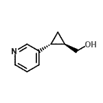 CAS#: 484654-43-5， [(1R,2R)-2-(3-Pyridinyl)Cyclopropyl]Methanol