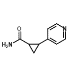 CAS#: 484654-51-5， 2-(4-Pyridinyl)Cyclopropanecarboxamide