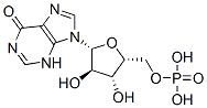 CAS 登录号：485-83-6， [(2R,3R,4R,5R)-3,4-二羟基-5-(6-氧代-3H-嘌呤-9-基)四氢呋喃-2-基]甲氧基膦酸