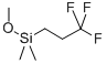structure of CAS# 4852-13-5, Dimethylmethoxy(3,3,3-Trifluoropropyl)Silane;DIMETHYLMETHOXY(3,3,3-TRIFLUOROPROPYL)SILANE;(3,3,3-TRIFLUOROPROPYL)DIMETHYLMETHOXYSILANE