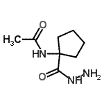 CAS#: 4854-68-6， N-[1-(Hydrazinocarbonyl)Cyclopentyl]Acetamide