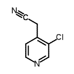 CAS#: 485828-87-3， (3-Chloro-4-Pyridinyl)Acetonitrile