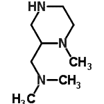 CAS#: 485841-55-2， N,N-Dimethyl-1-(1-Methyl-2-Piperazinyl)Methanamine