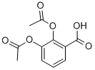 structure of CAS# 486-79-3, Dipyrocetyl;2,3-Diacetoxybenzoic Acid;2,3-Bis(Acetyloxy)Benzoic Acid;2,3-Dihydroxybenzoic Acid Diacetate
