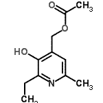 CAS#: 487009-05-2， (2-Ethyl-3-Hydroxy-6-Methyl-4-Pyridinyl)Methyl Acetate