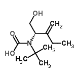 CAS#: 488727-78-2， [(2S)-1-Hydroxy-3-Methylene-2-Pentanyl](2-Methyl-2-Propanyl)Carbamic Acid