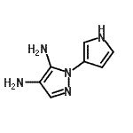 CAS#: 491872-65-2， 1-(1H-Pyrrol-3-Yl)-1H-Pyrazole-4,5-Diamine