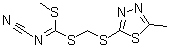 CAS#: 494763-19-8， Methyl [(5-Methyl-1,3,4-Thiadiazol-2-Yl)Sulfanyl]Methyl Cyanocarbonodithioimidate