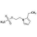 CAS#: 494850-59-8， 2-(2-Ethyl-1H-Pyrrol-1-Yl)Ethyl Methanesulfonate