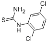 结构式 CAS# 4949-85-3, 2,5-二氯苯基硫脲
